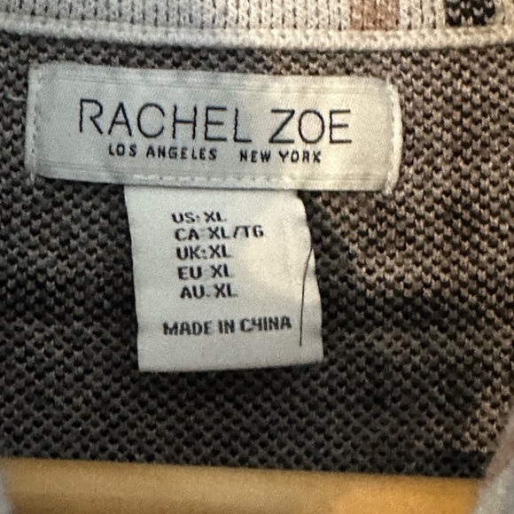 Rachel Zoe Women’s Shacket Blazer Jacket Plaid Size XL - Picture 2 of 4